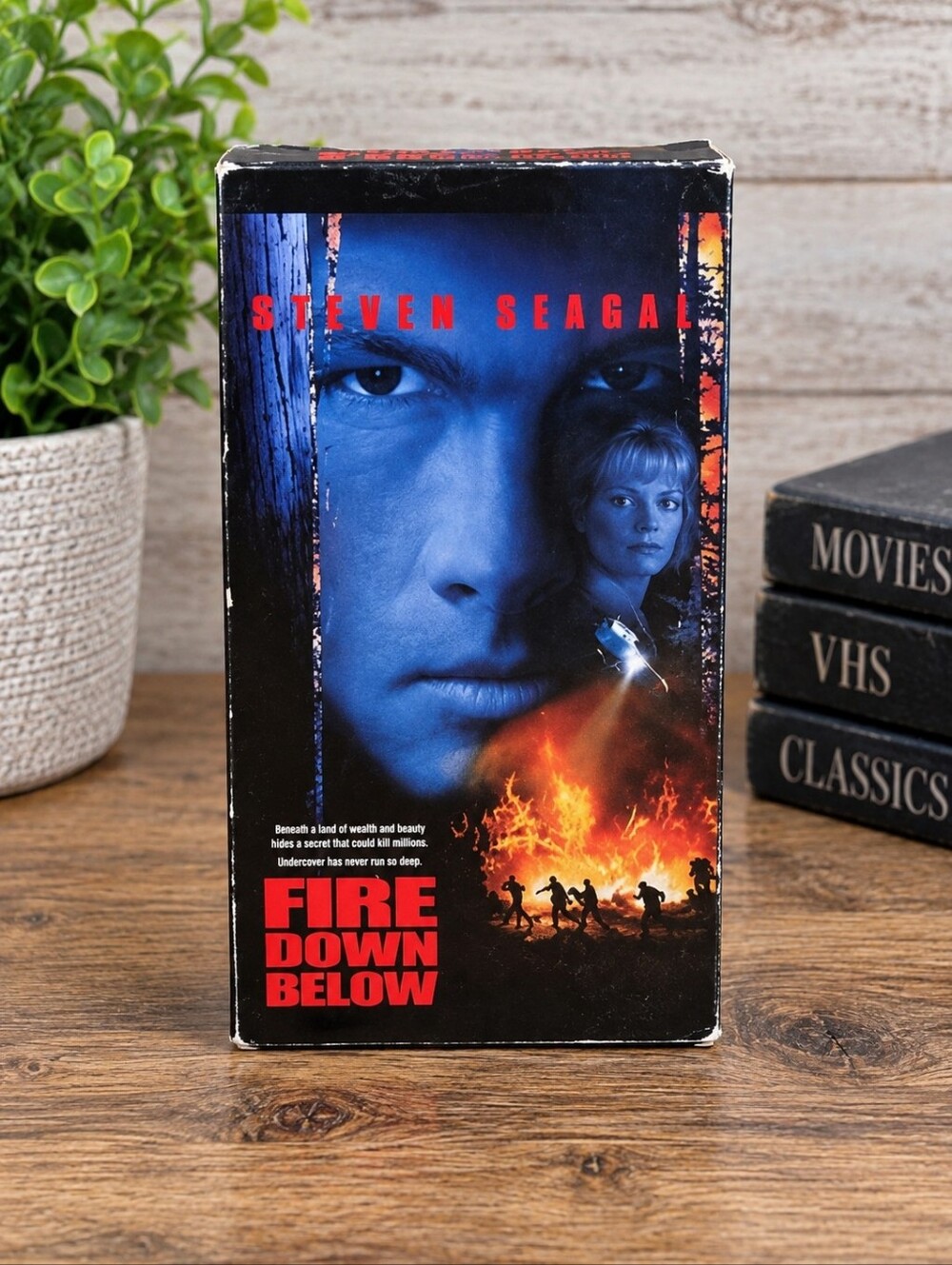 Fire Down Below VHS video tape